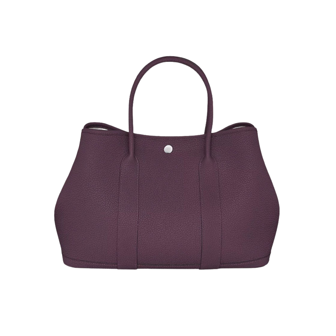 H051559CKN5 Hermes Garden Party 36 Bag Negonda & Palladium Cassis - 대표 이미지 #1