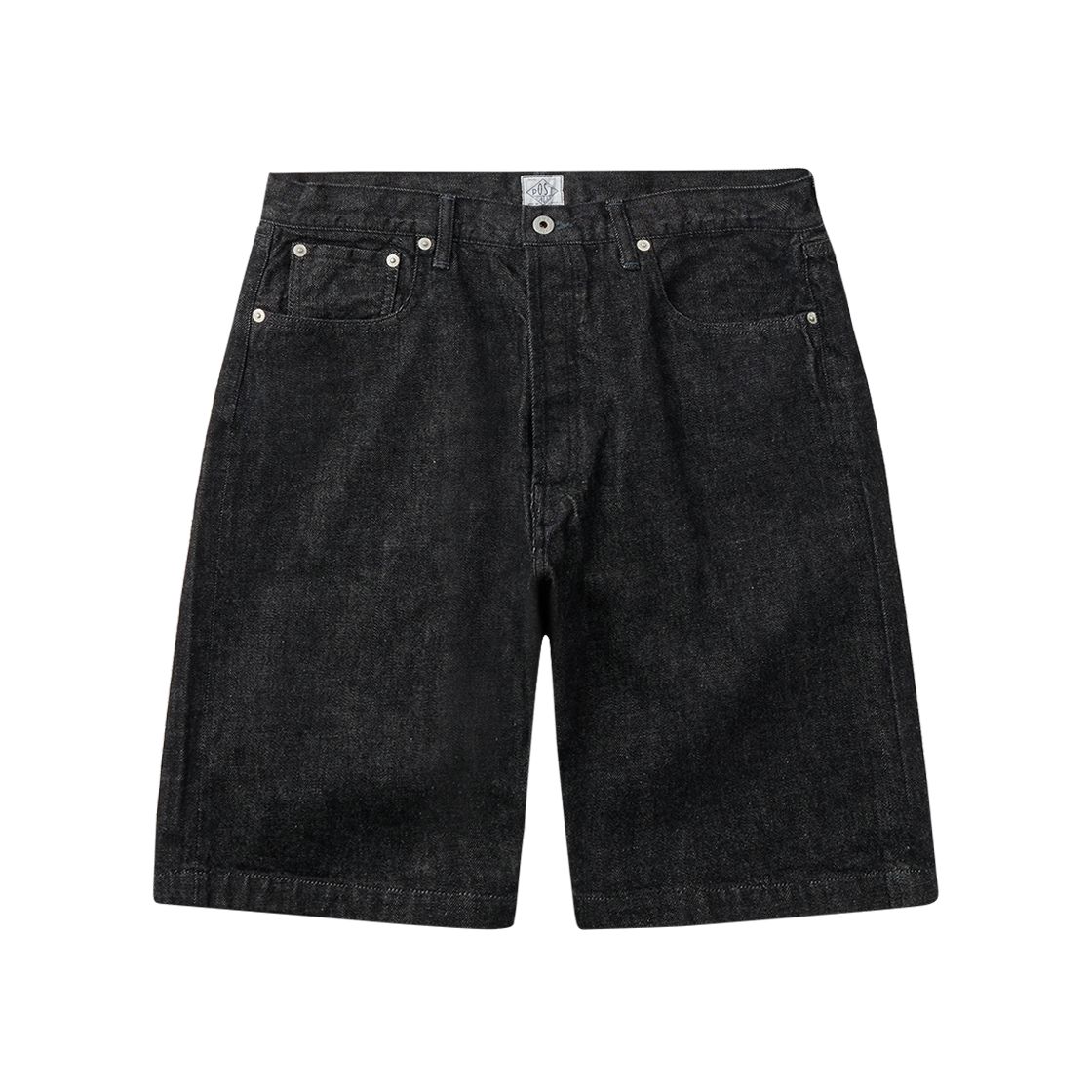 KM5BPASPA13BK Post O'Alls No.2 Five Pocket Shorts Black - 25SS