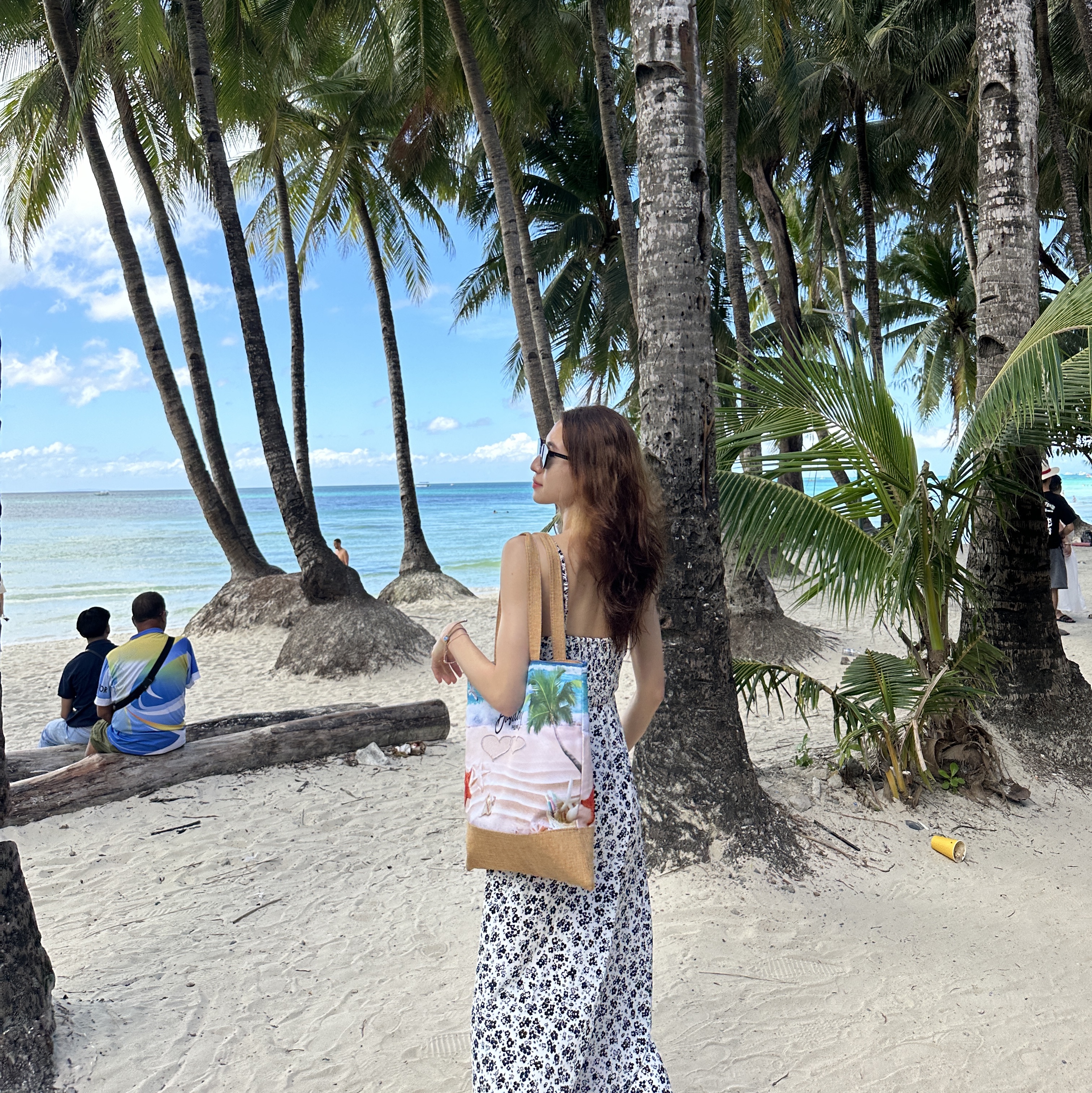 Gentle Monster Lang 01 Black 착용 스타일 - 2