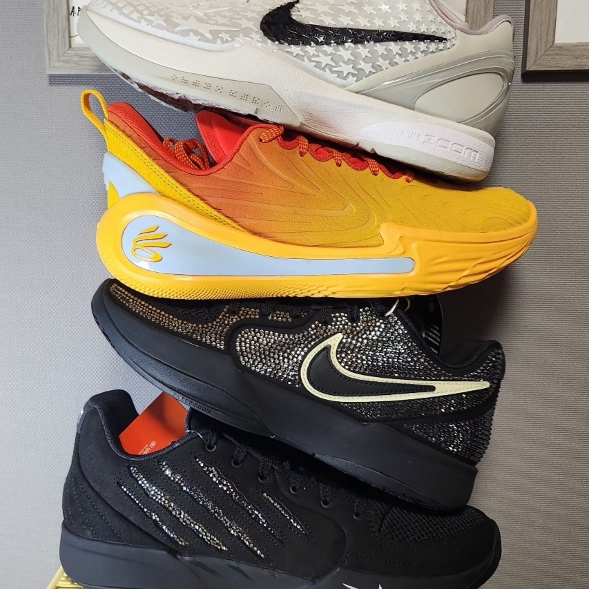 Nike Kobe 6 Protro Sail, Nike x Swarovski Ja 2 EP Scratch Black Label 착용 스타일