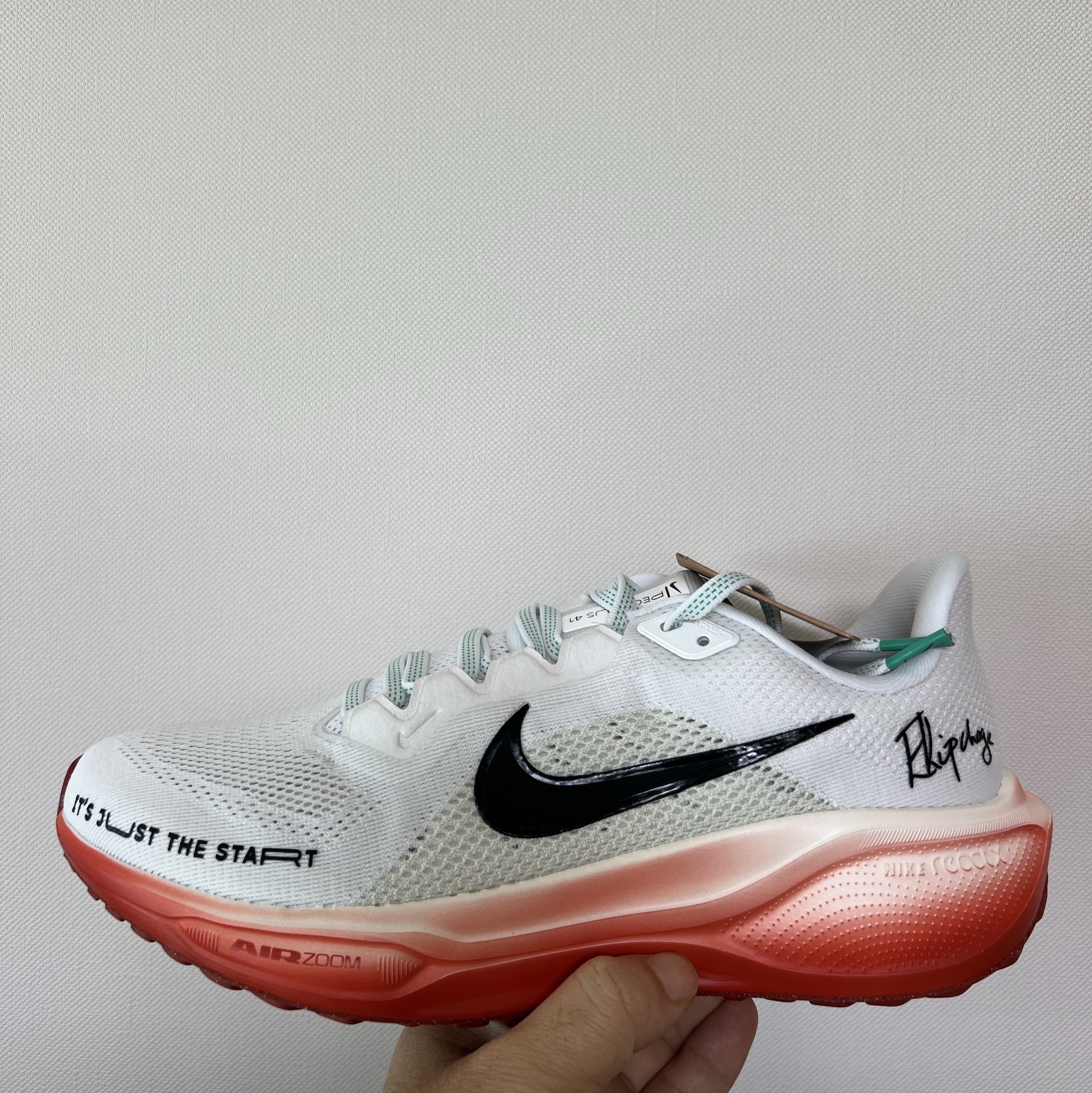 Nike Pegasus 41 Eliud Kipchoge 착용 스타일 - 1