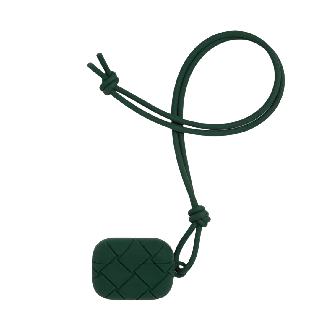 691715V0EY03046 Bottega Veneta AirPods Pro Case Emerald Green - 대표 이미지 #1