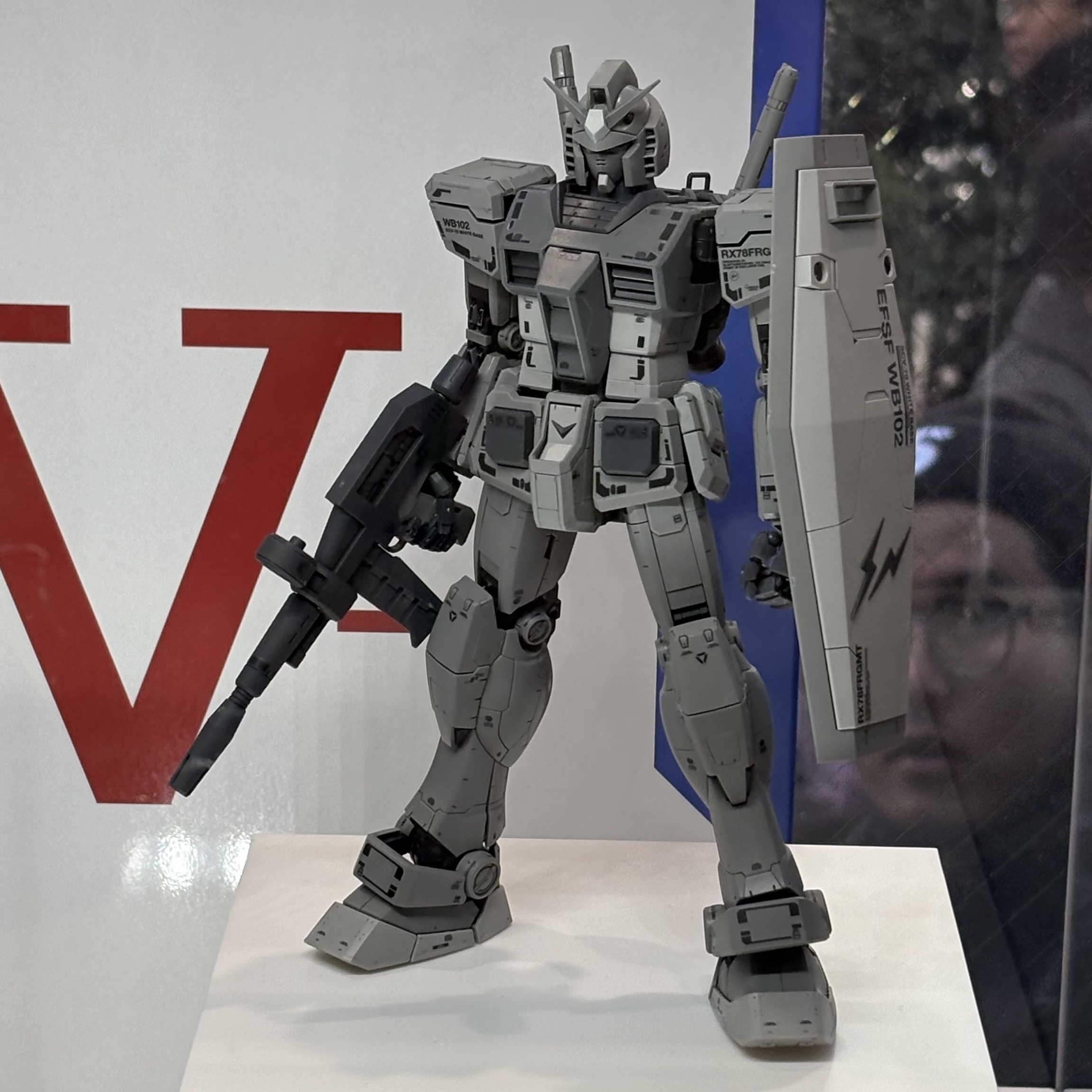 Fragment x Gundam MG 1/100 RX78FRGMT Gundam 착용 스타일