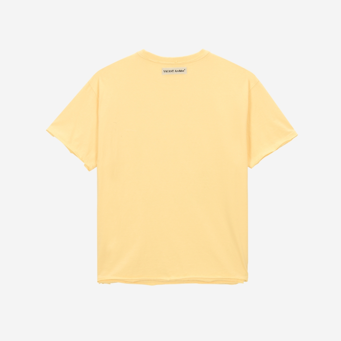 베이컨트 아카이브 에반 아트워크 티셔츠 옐로우(Vacant Archive Evan Artwork T-Shirt Yellow) - 4