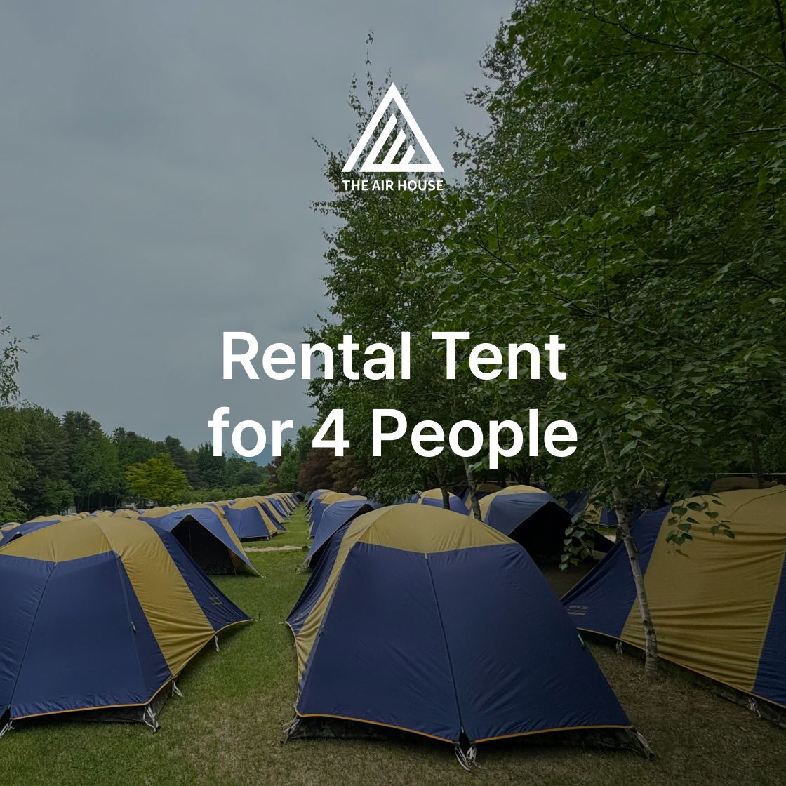 25TAHHC333 Rental Tent for 4 People