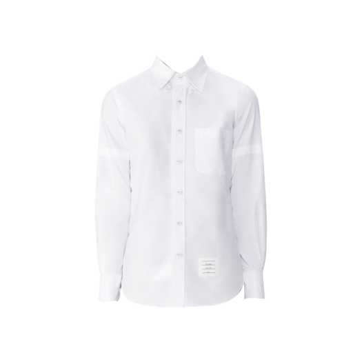 Thom Browne Oxford Armband Shirt White
