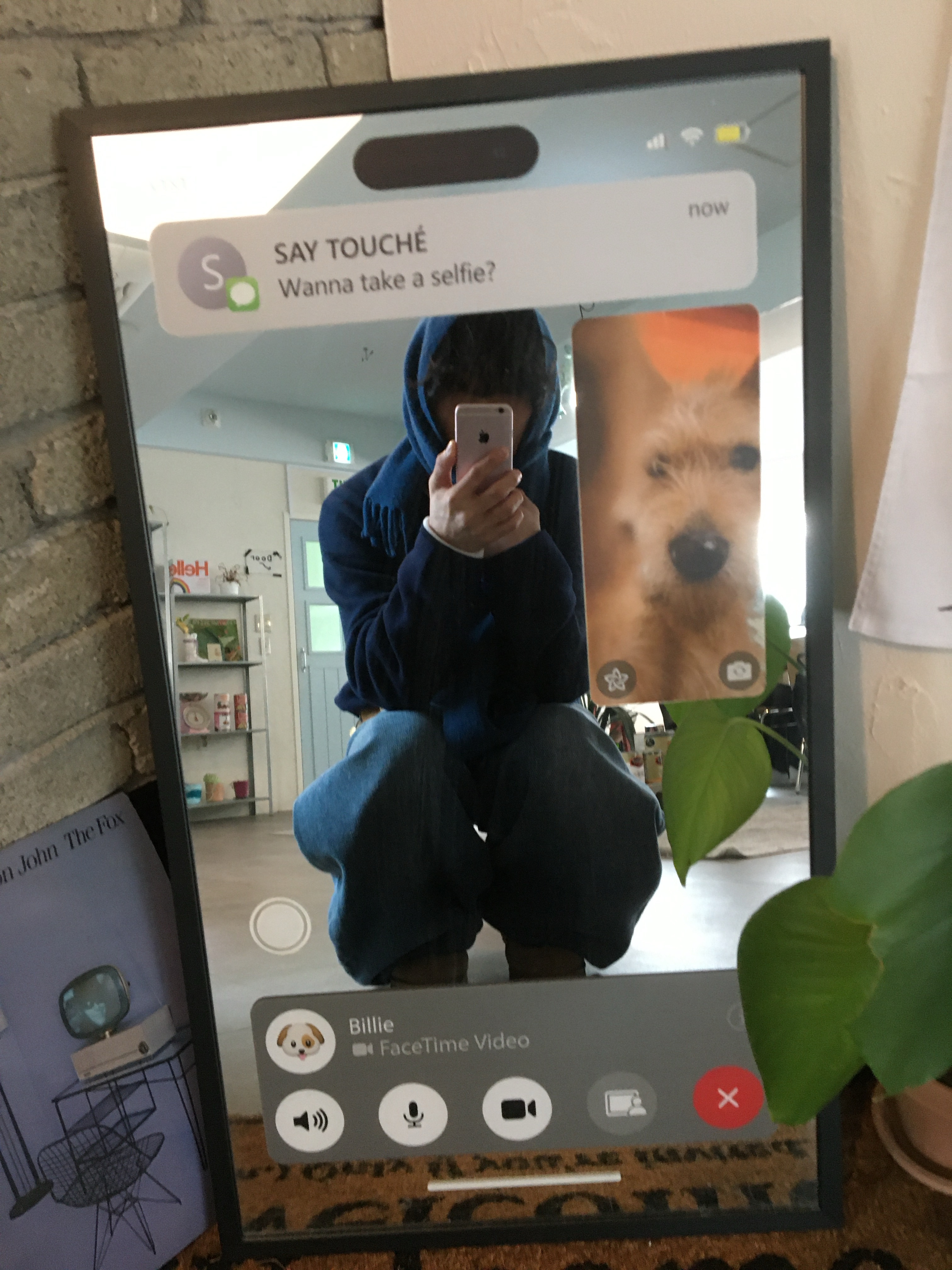 (W) UGG Tasman Slipper Chestnut, Say Touche Facetime Table Mirror Small 01 착용 스타일 - 2