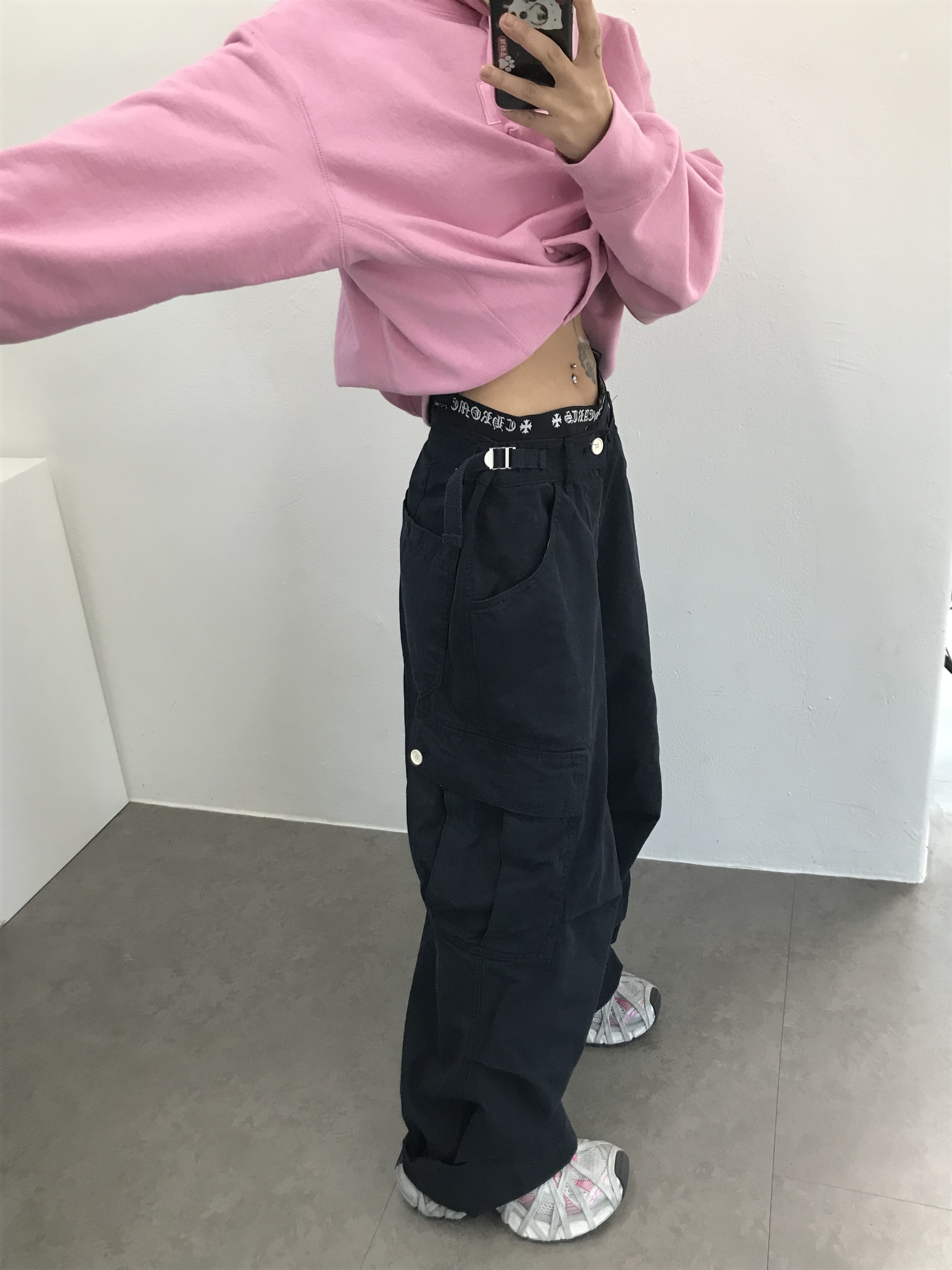 Supreme Box Logo Hooded Sweatshirt Dusty Pink - 24FW, (W) Balenciaga 3XL Extreme Lace Sneaker White Grey 착용 스타일 - 2