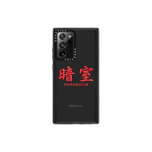 케이스티파이 x 다크룸 스튜디오 임팩트 갤럭시 케이스 클리어 프로스트 화이트 | Casetify | KREAM Casetify x Darkr8m... 