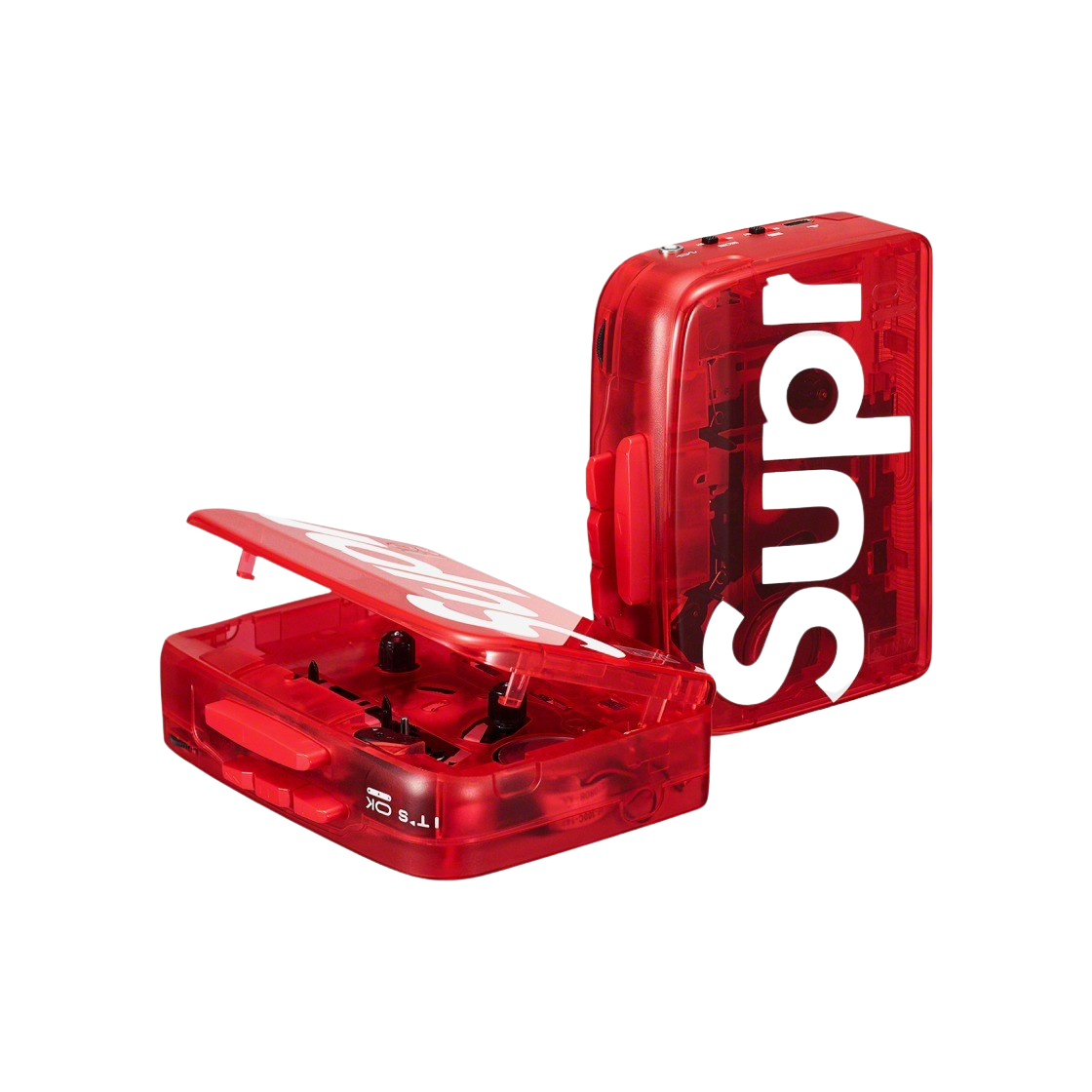 本体のみ/Supreme/IT'S OK TOO Cassette Player 楽天市場】【Supreme IT'S OK TOO Cassette Player Red シュプリーム