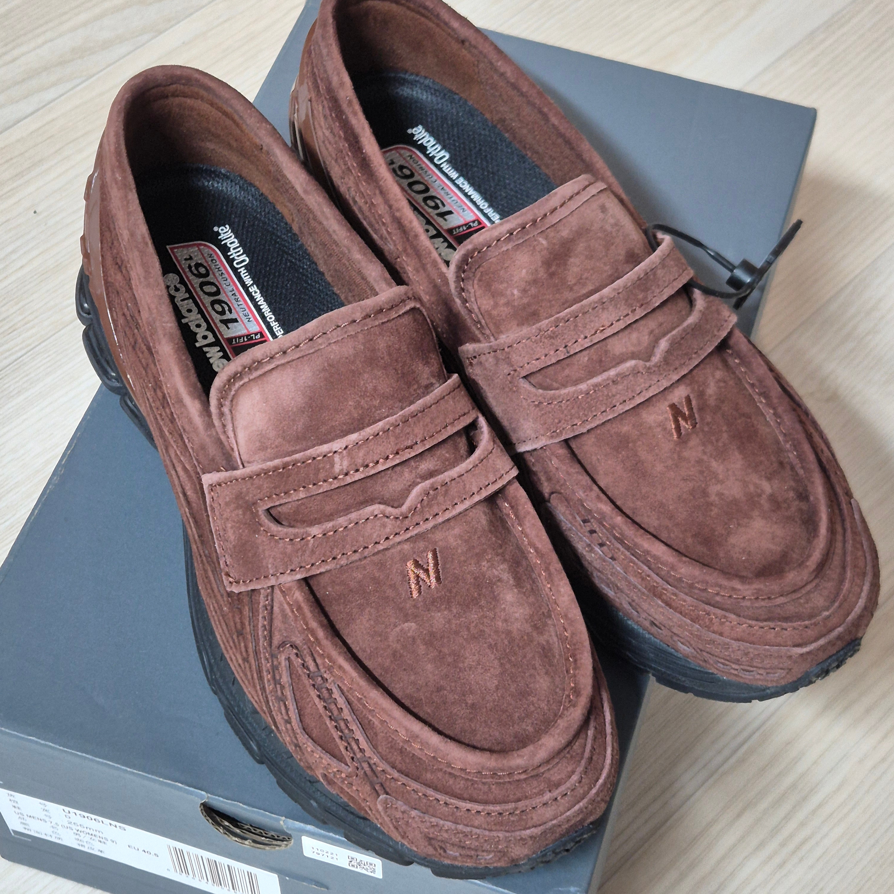 New Balance 1906L Rich Oak 착용 스타일 - 2