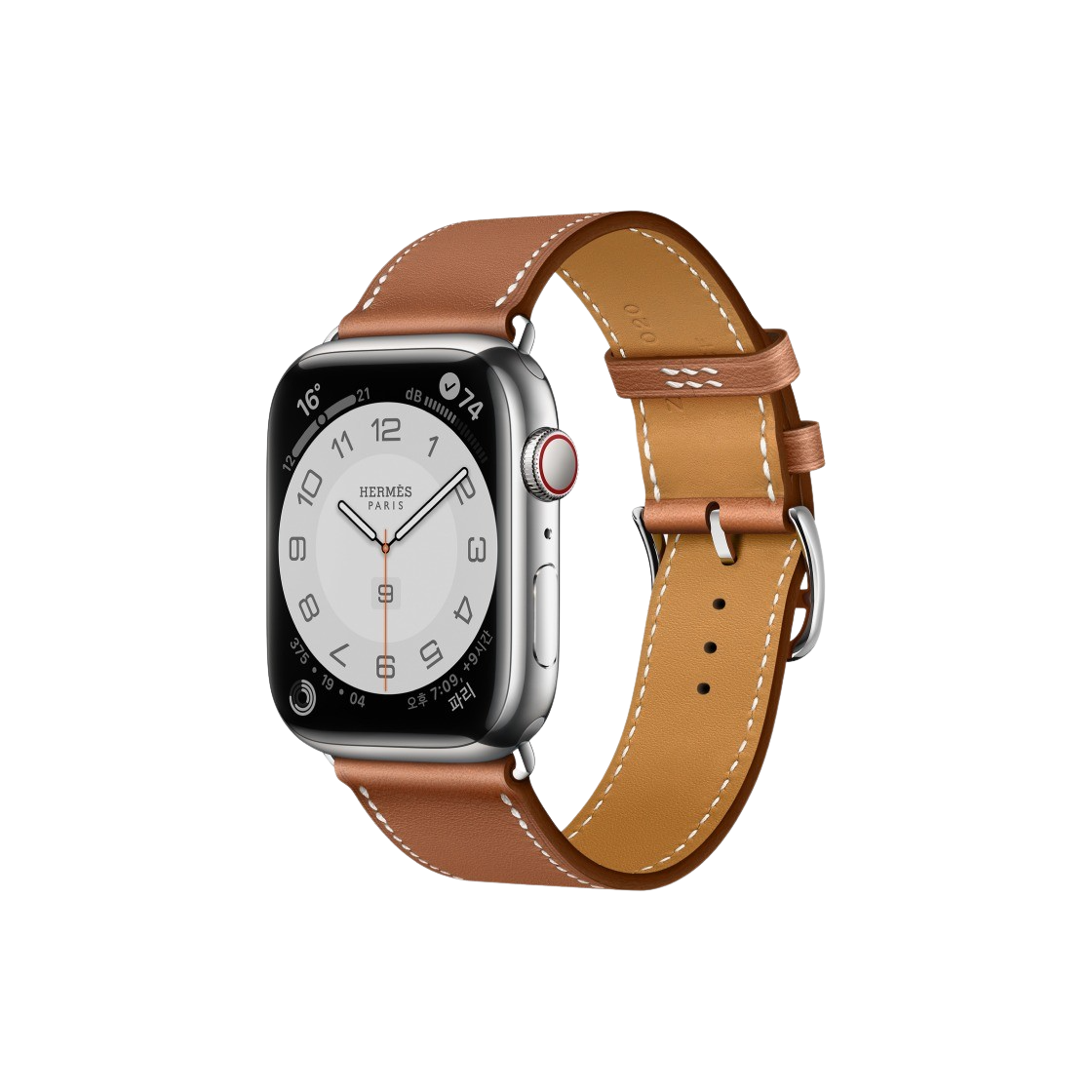 651 食べれ ケア＋ Applewatch エルメス S7 45mm シルバー