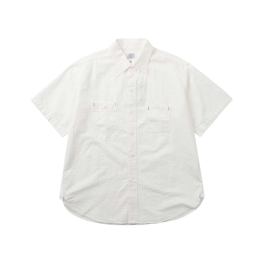 포스트 오버롤즈 No.6 셔츠 S/S 화이트 - 25SS(Post O'Alls No.6 Shirt S/S White - 25SS)