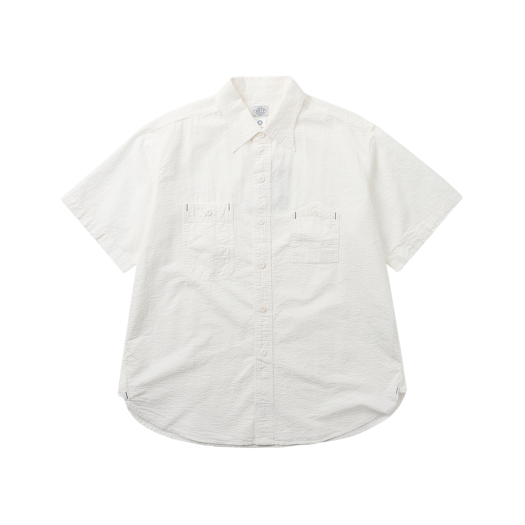 포스트 오버롤즈 No.6 셔츠 S/S 화이트 - 25SS