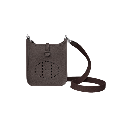 Hermes Evelyne 16 Amazone Bag Clemence & Palladium Havane