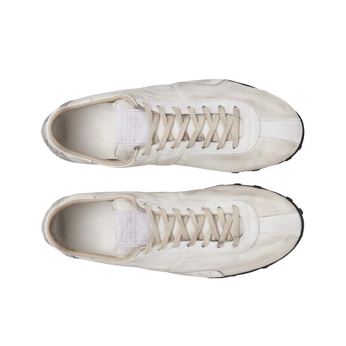 메종 마르지엘라 스프린터 로우 탑 스니커즈 화이트(Maison Margiela Sprinters Low Top Sneakers White) - 2
