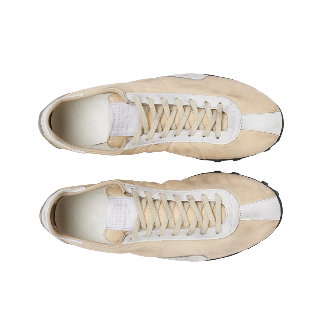 메종 마르지엘라 스프린터 로우 탑 스니커즈 베이지(Maison Margiela Sprinters Low Top Sneakers Beige) - 2