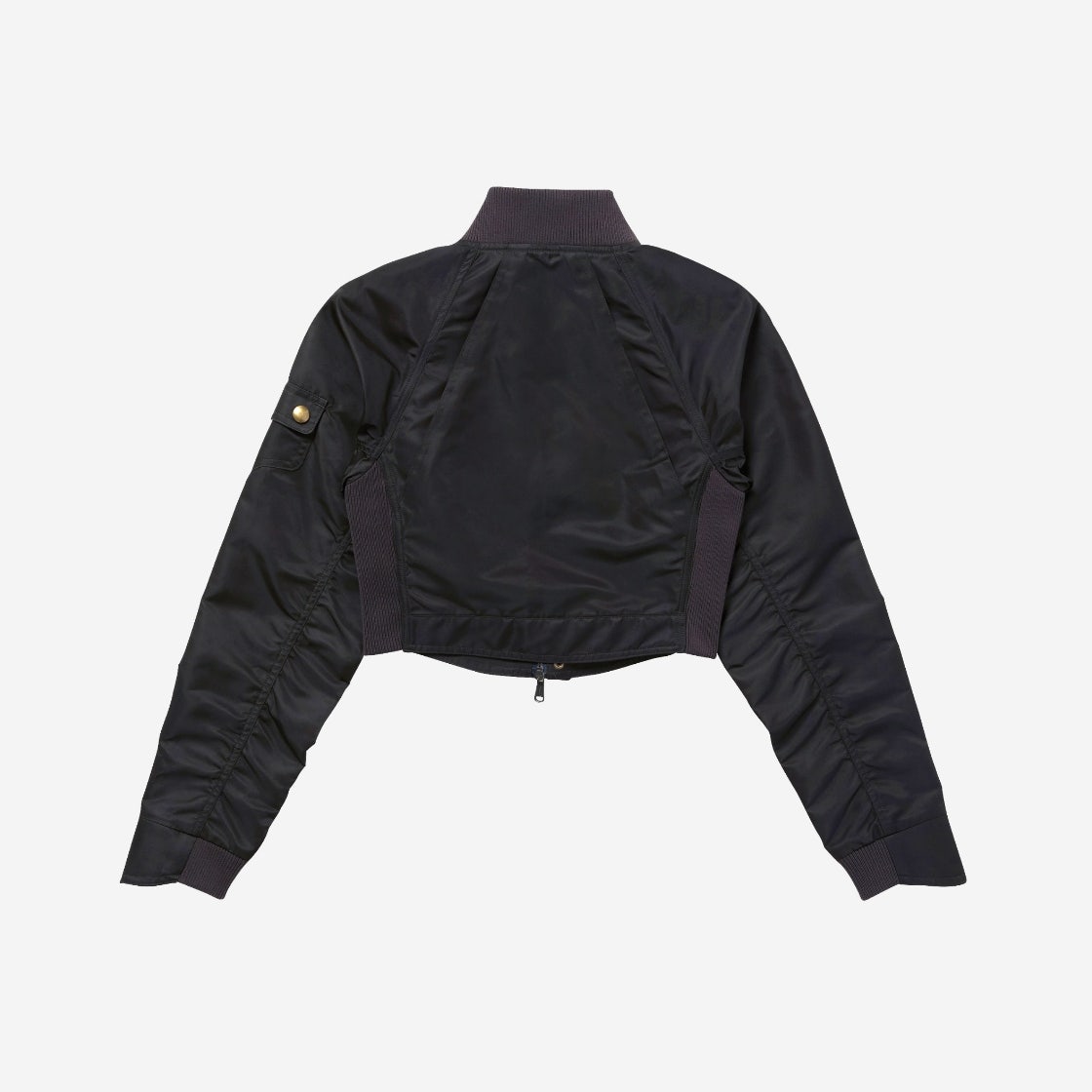 VAK251JP005CT Vacant Archive Roen Crop Jumper Deep Brown - #2