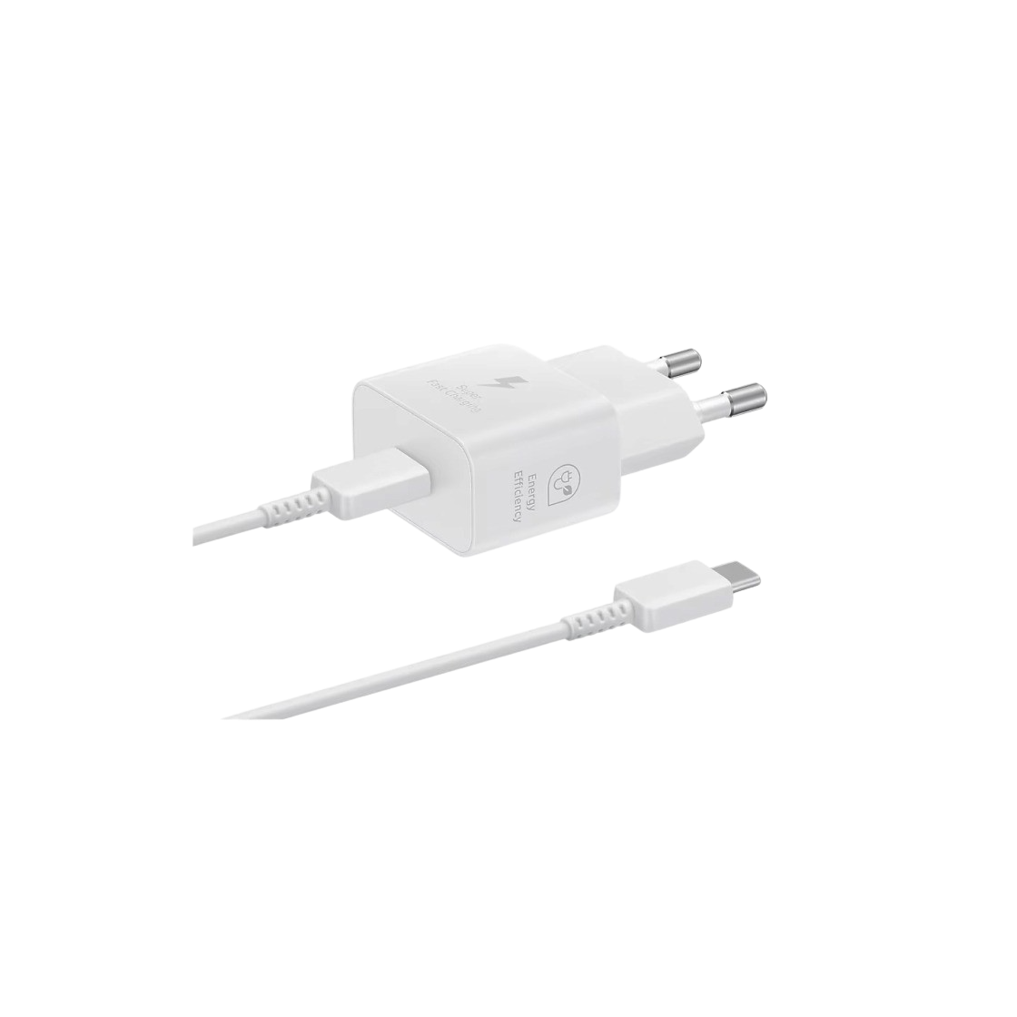 삼성 25W PD 충전기 절전형 USB-C 케이블 포함 화이트 (국내 정식 발매 버전)(Samsung 25W PD Charger Power Saving Type Include USB-C Cable White (Korean Ver.)) - 3