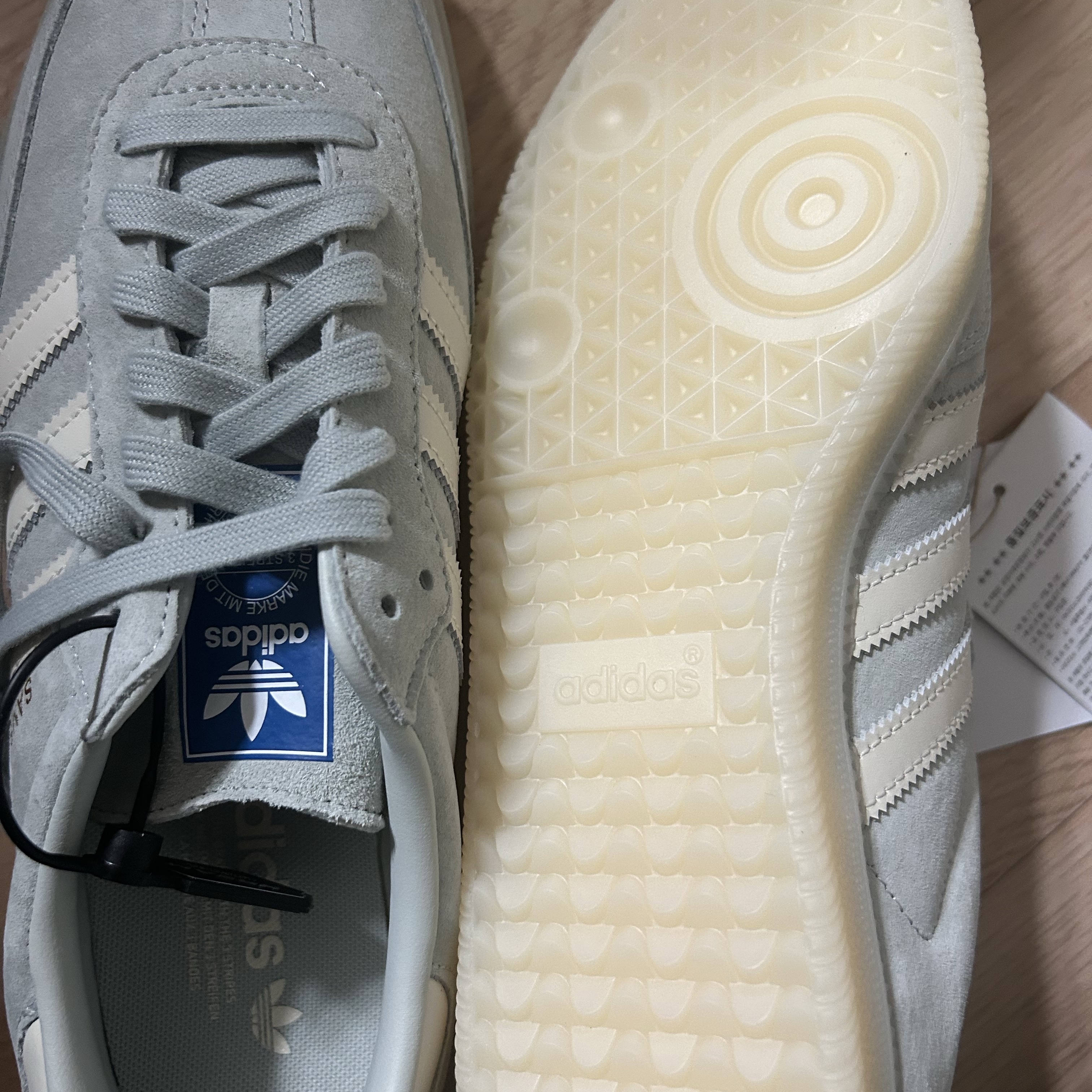Adidas Samba OG Wonder Silver 착용 스타일