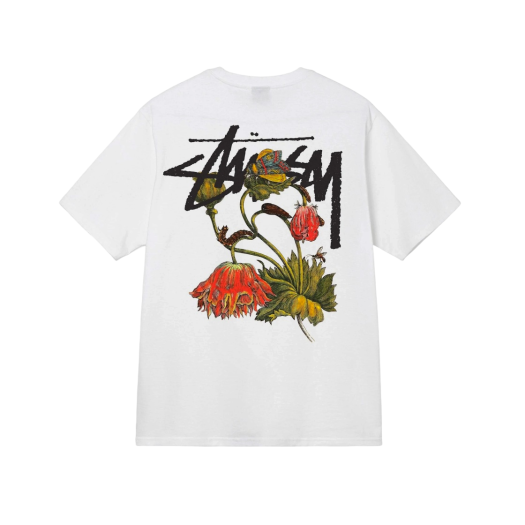 Stussy Withered Flower T-Shirt White