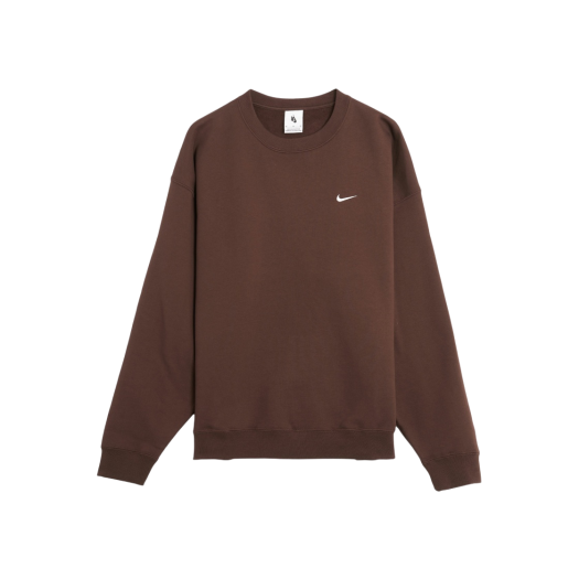 Nike Solo Swoosh Fleece Crew Baroque Brown - Asia