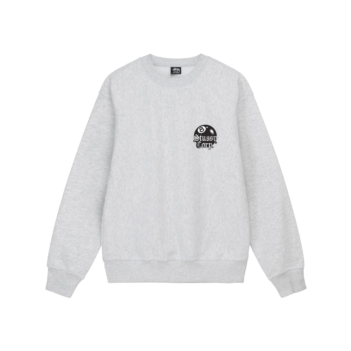 ★韓国の人気★【STUSSY】★SURFWALK CREW★ASH HEATHER★ ☆韓国の人気☆【STUSSY】☆SURFWALK CREW☆ASH HEATHER