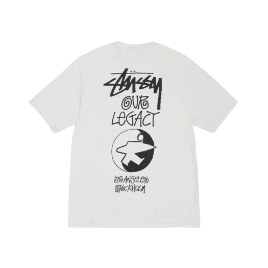 Stussy x Our Legacy Surfman Pigment Dyed T-Shirt Natural