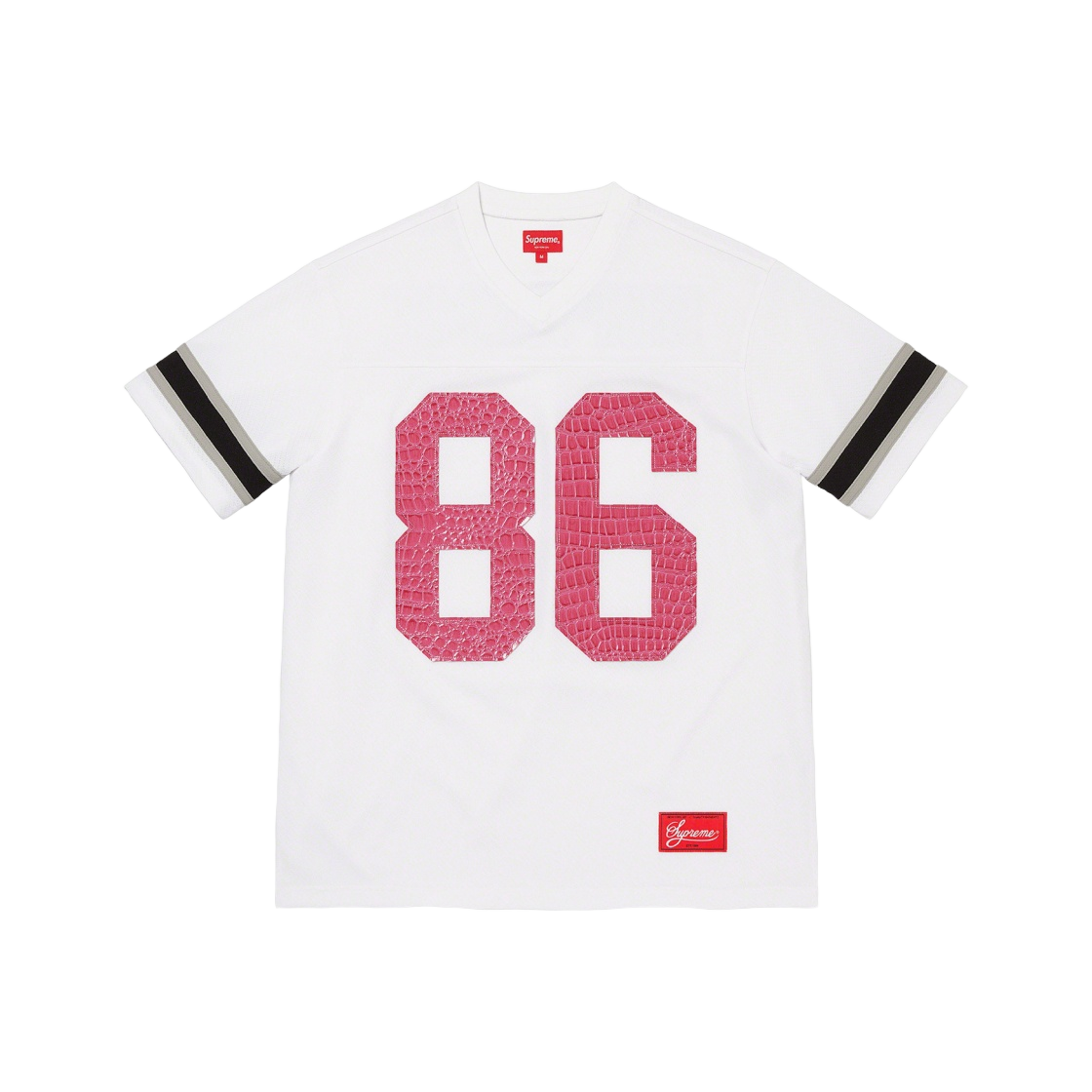 슈프림 포우 크록 풋볼 저지 화이트 - 22SS | Supreme | KREAM