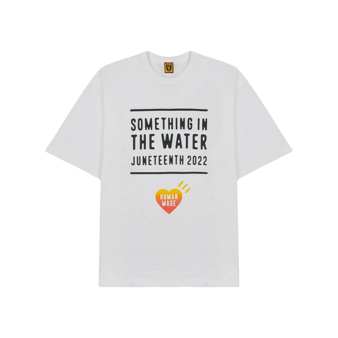 휴먼 메이드 썸띵 인 더 워터 티셔츠 화이트 | Human Made | KREAM Human Made Something In The Water T-Shirt White