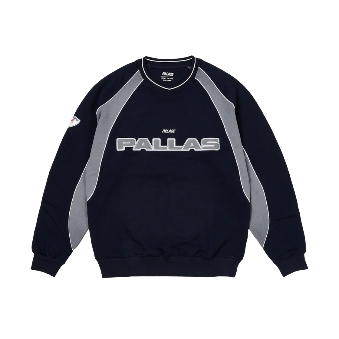 팔라스 팔라스 패널 크루 네이비 - 23FW | Palace | KREAM