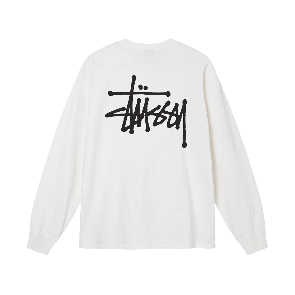 1994838 Stussy Basic Stussy Pigment Dyed LS T-Shirt Natural 2022 - 대표 이미지 #1