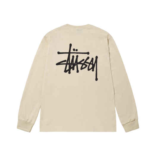 Stussy Basic Stussy LS T-Shirt Putty 2022