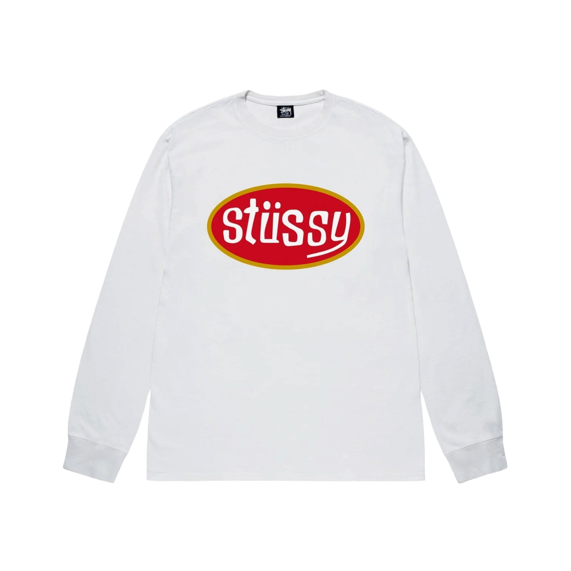 스투시 핏스탑 롱슬리브 티셔츠 화이트 | Stussy | KREAM