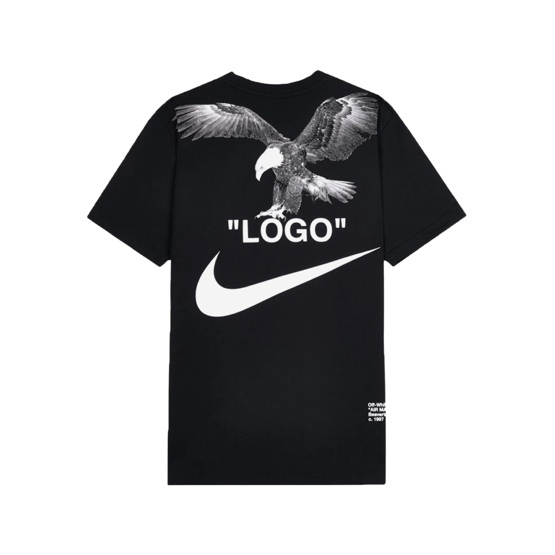 Tシャツ・カットソー Nike x Off-White NRG T-Shirt Black - Asia Nike x Off-White T-Shirt Asia Sizing 'Black' DN1758-010