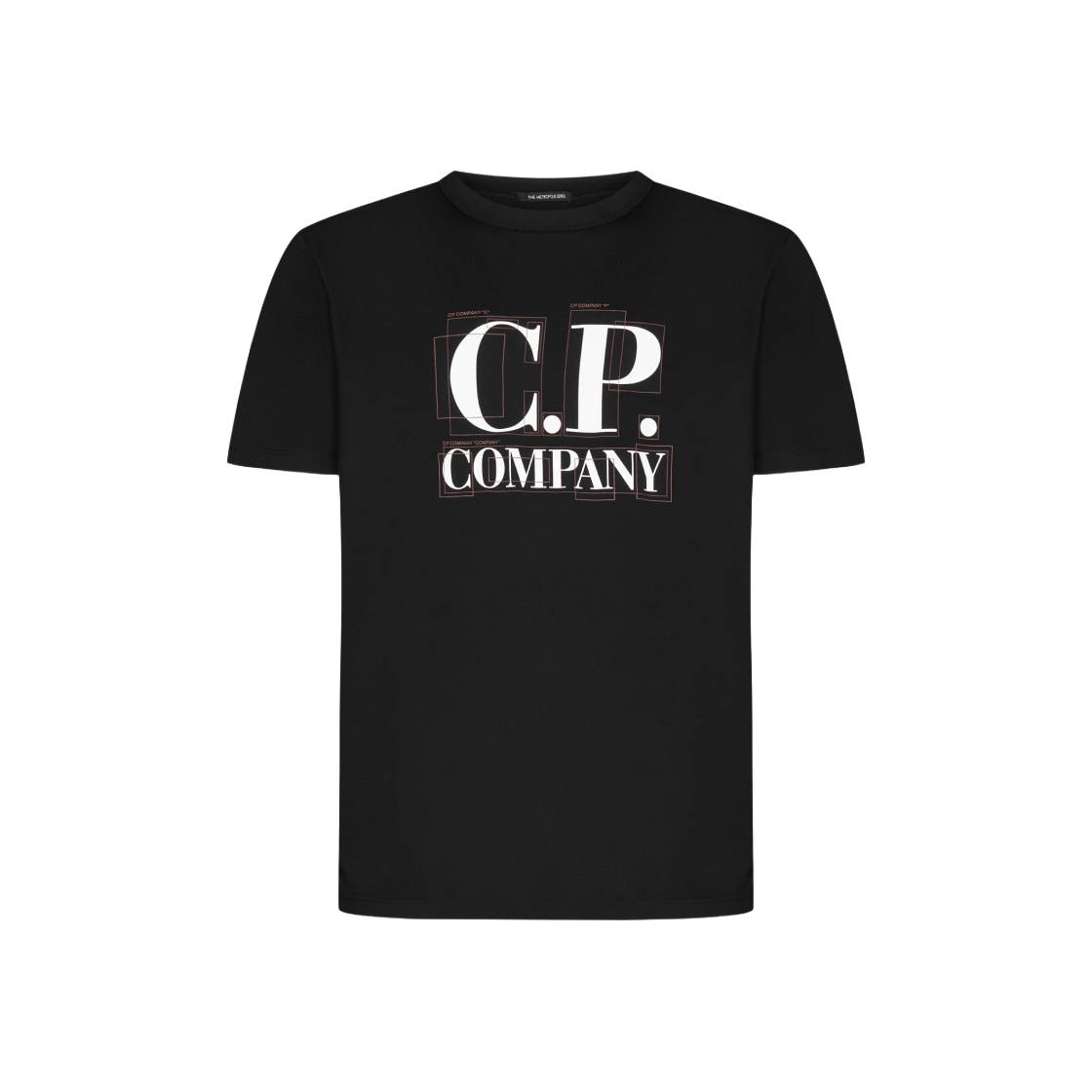 C.P. COMPANY ★韓国より迅速発送★ '30/1' T-shirt White C.P. 컴퍼니 30/1 저지 라지 그래픽 로고 티셔츠 블랙 - 23SS