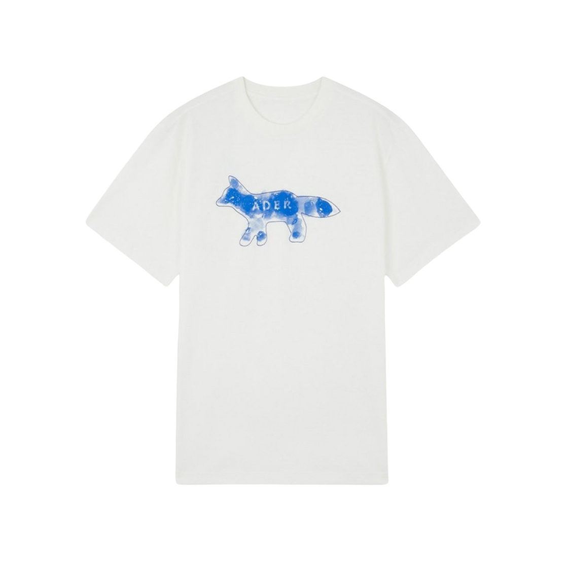 ★Maison Kitsune x AderError Fog Fox T-Shirt Off Whit.e★ 메종 키츠네 x 아더에러 포그 폭스 티셔츠 오프 화이트 | Maison