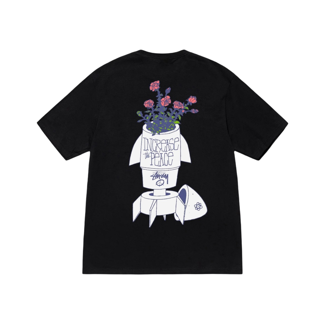 스투시 플라워 봄 티셔츠 블랙 | Stussy | KREAM Stussy Flower Bomb T-Shirt Black