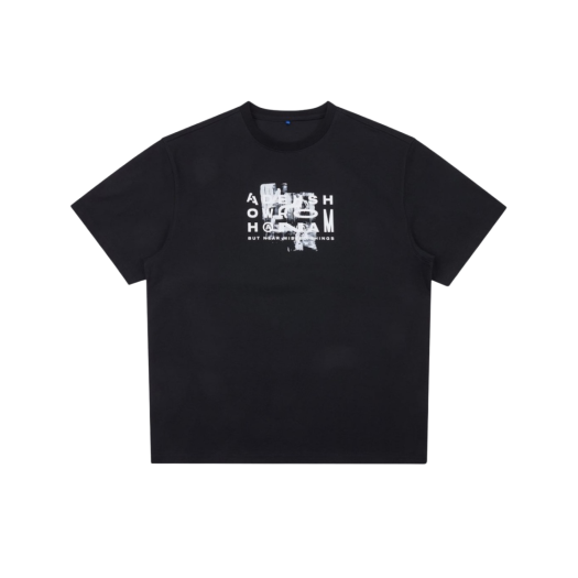 【ADERERROR】 Blue net T-shirt Product. 49 ★ Black & White 아더에러 블루 넷 티셔츠 프로덕트 49 느와르 | Ader Error | KREAM