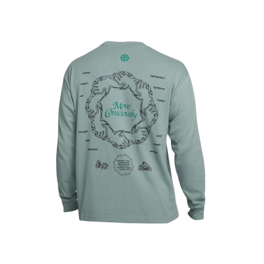 Nike NSW Long-Sleeve T-Shirt Aviator Grey - Asia