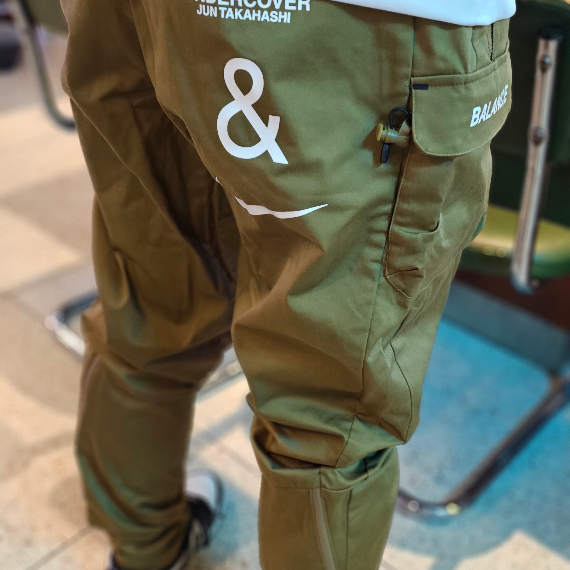 Nike x Undercover NRG TC Pants Brown - US/EU 착용 스타일 - 1