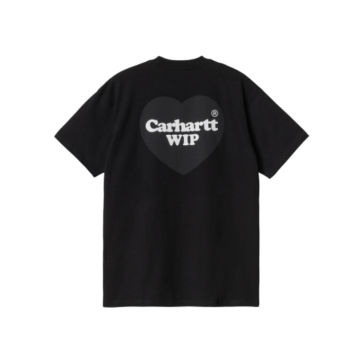 Carhartt WIP S/S Double Heart T-Shirt Black