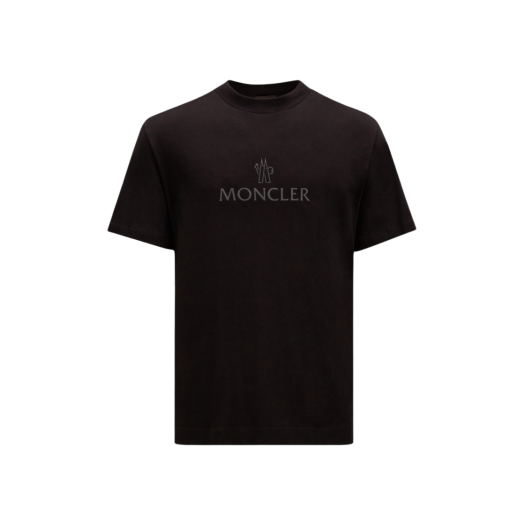 Moncler Logo T-Shirt Black - 23SS