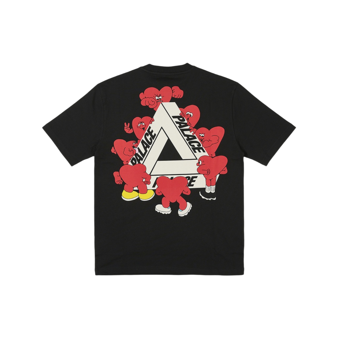 팔라스 트라이하트 티셔츠 블랙 - 24SS | Palace | KREAM
