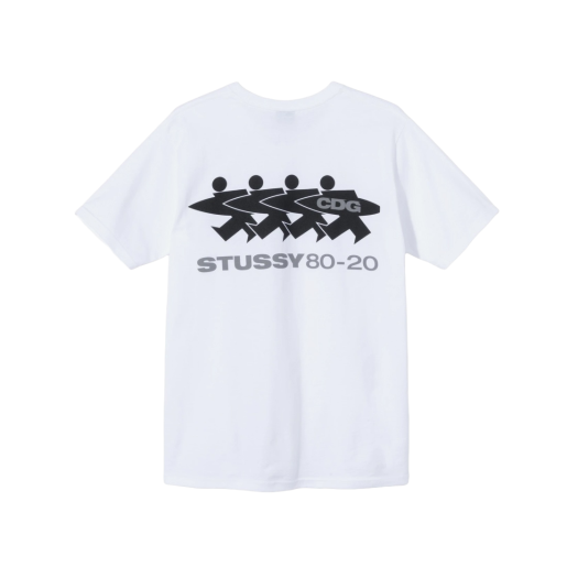 ★関税込★Stussy★Stussy x CDG Laguna Beach T-Shirt White★ Buy Stussy x Comme des Garçons Laguna Beach T-Shirt 'White
