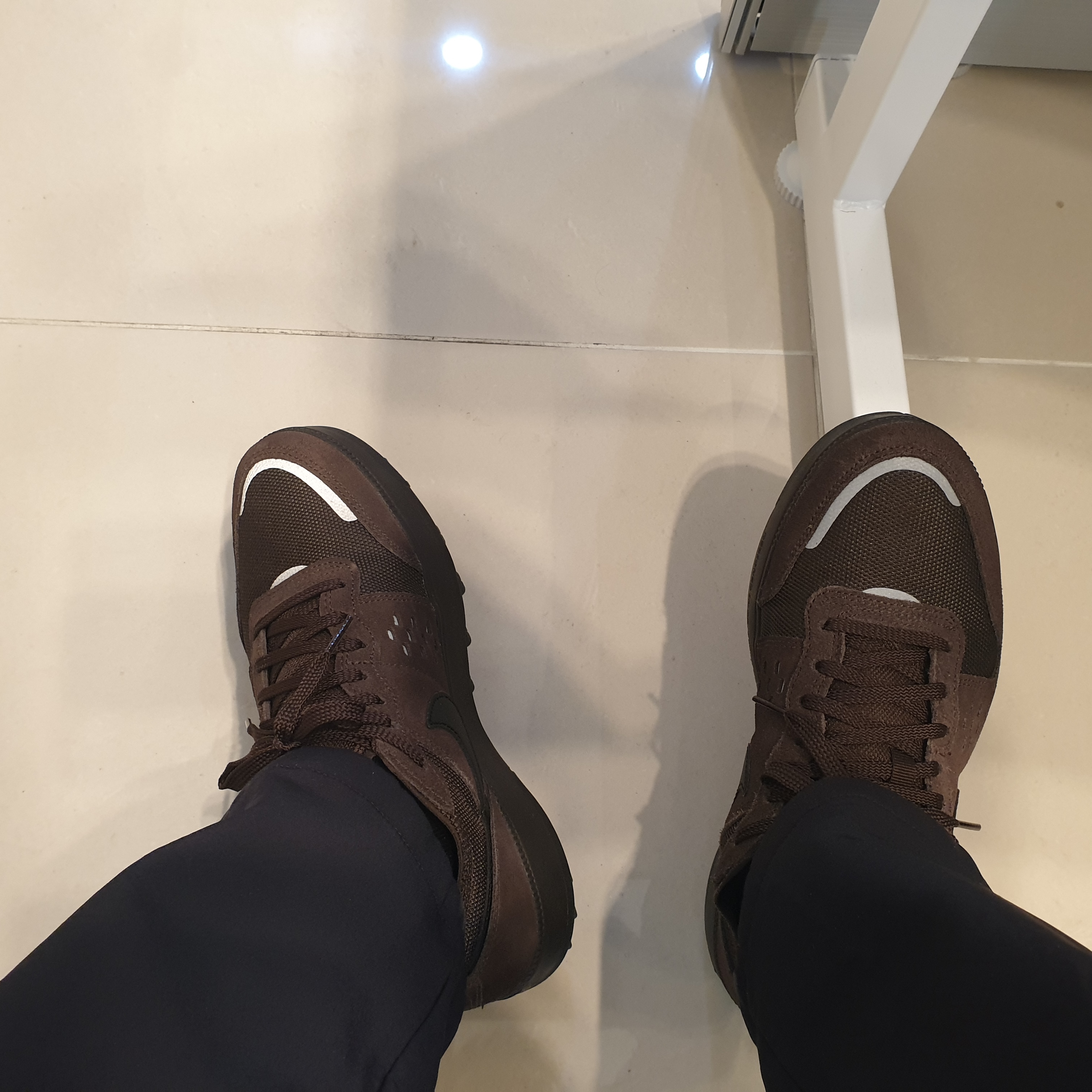 Nike C1TY Street Meat Baroque Brown Velvet Brown 착용 스타일 - 2