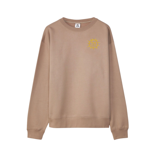 Nike ACG Sunshine Graphic Fleece Crew Moon Fossil