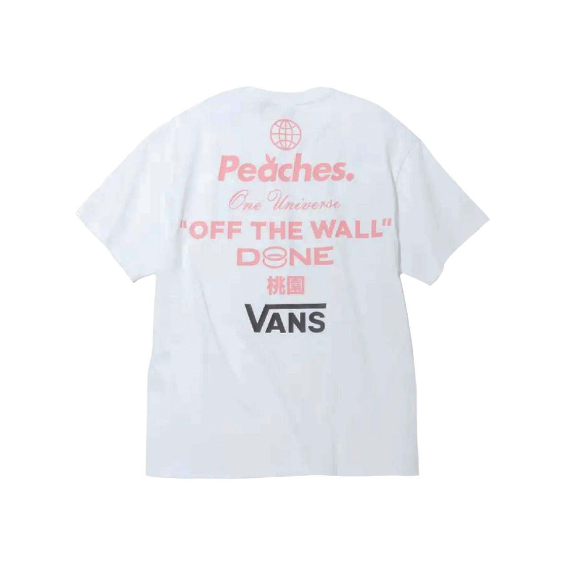 반스 x 피치스 스테이플 숏슬리브 티셔츠 블랙 | Vans | KREAM