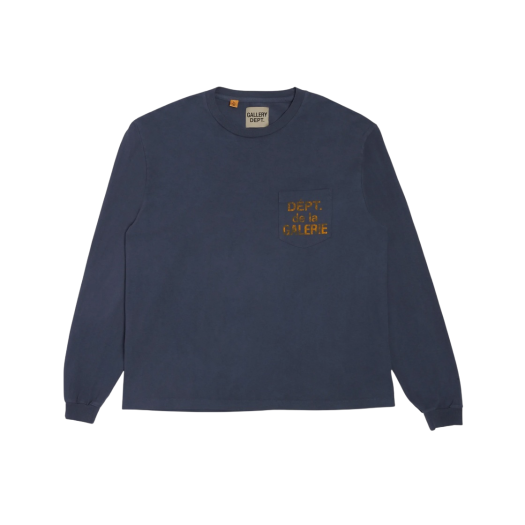 Gallery Dept. Dept De La Galerie LS Pocket T-Shirt Navy