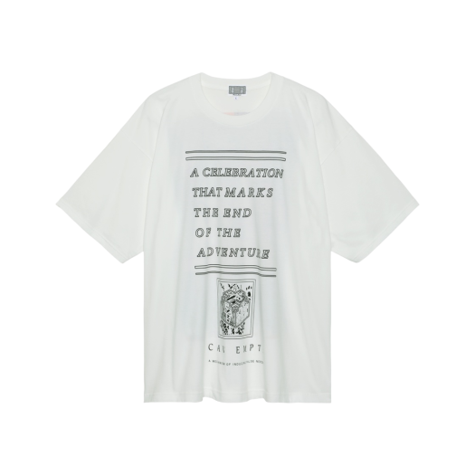 Cav Empt FK Sheet13 Big T-Shirt White - 23SS
